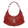 Ganni Small Kat Shoulder Bag In Red