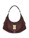 Ganni Small Kat Tote Bag In Red