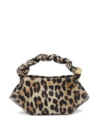 GANNI SMALL 'LEOPARD BOU' HANDBAG GANNI