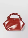 Ganni Small Twisted Handle Shoulder Bag