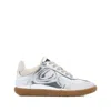 Ganni Silver Sneakers In Silver