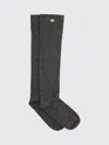 Ganni Wool Socks. In Gray