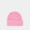 Ganni Soft Beanie In Pink