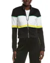 Ganni Sporty Jersey Tracksuit Jacket In Multi