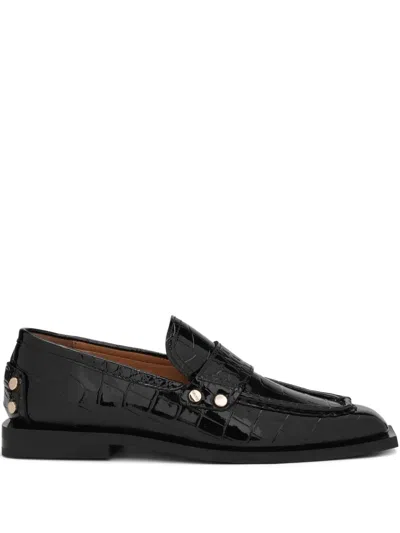 Ganni Square-toe Loafers