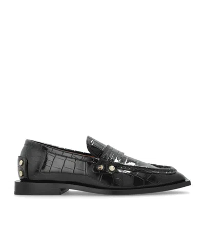 Ganni Square-toe Loafers