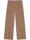 Ganni Adjustable-leg Tailored Trousers