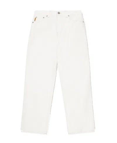 Ganni Straight Leg Cropped Jeans