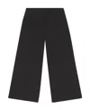 Ganni Straight-leg Trousers In Black