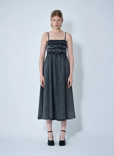 Ganni Stretch Future Denim Dress