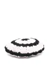 Ganni Cotton Crochet Beret