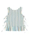 Ganni Gestreifte Bluse In Multi
