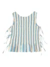 Ganni Gestreifte Bluse In Multi