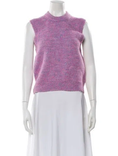 Pre-owned Ganni Striped Vest In Multi