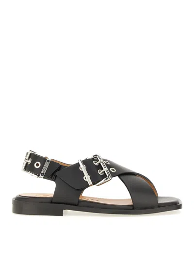GANNI STUDDED SANDALS