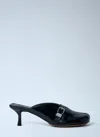 Ganni Mules With Heels In Black