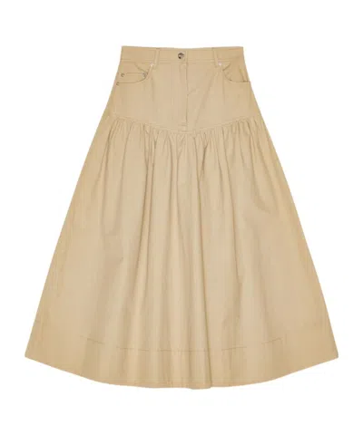 GANNI GANNI SUITED LONG SKIRT
