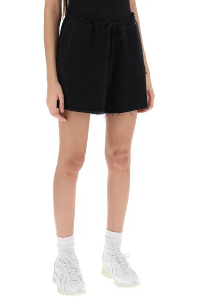 Ganni Sweat Shorts. In Black (black)