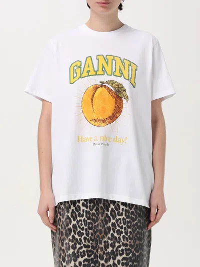GANNI SWEATER GANNI WOMAN COLOR BLUE,G44030009