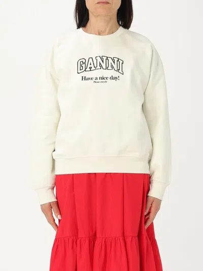 Ganni Sweater  Woman Color Cream
