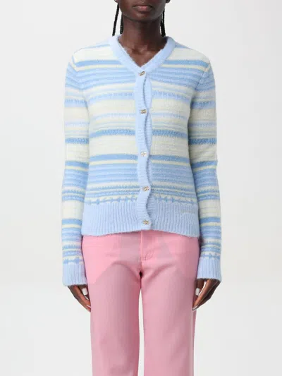 Ganni Sweater  Woman Color Gnawed Blue