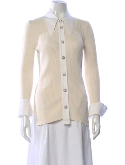 Pre-owned Ganni Sweater In Neutral