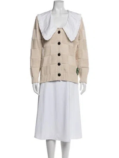 Pre-owned Ganni Sweater In Neutral