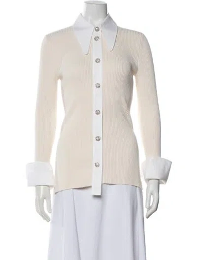 Pre-owned Ganni Sweater In Neutral