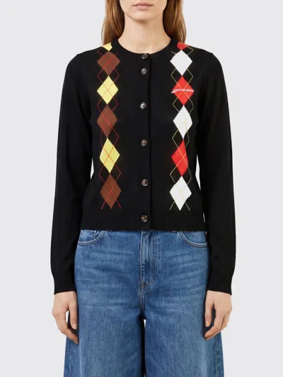 Ganni Sweater Woman In Black