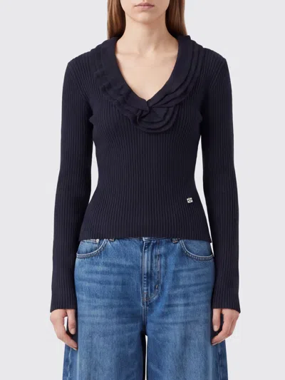 Ganni Sweater Woman Color Blue