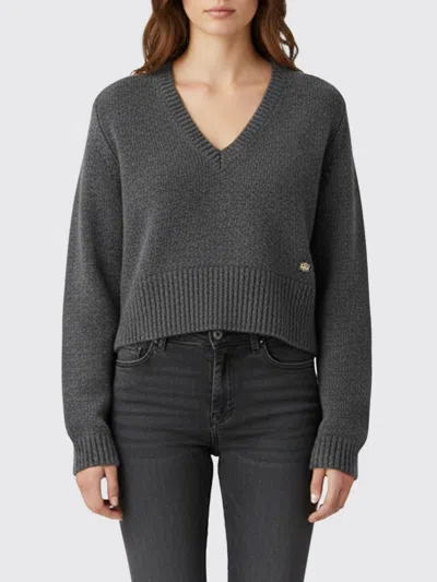 Ganni Sweater Woman  In Gray