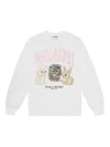Ganni Oversized Printed Organic And Recycled Cotton-jersey Sweatshirt