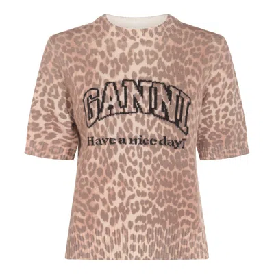 Ganni Sweaters Leo In Multi