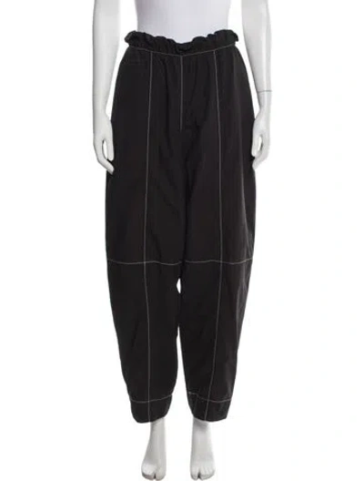Pre-owned Ganni Sweatpants In Black
