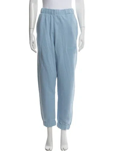 Pre-owned Ganni Sweatpants In Blue