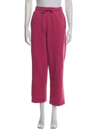Pre-owned Ganni Sweatpants In Pink