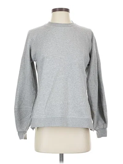Pre-owned Ganni Sweatshirt In Gray