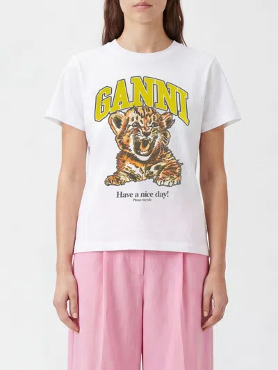 Ganni スウェットシャツ レディース カラー ホワイト In White
