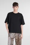 Ganni T-shirt In Black