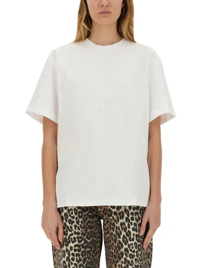 GANNI T-SHIRT "HEART"