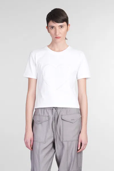 GANNI HEART T-SHIRT