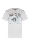 Ganni Basic Jersey Duckie Relaxed T-shirt