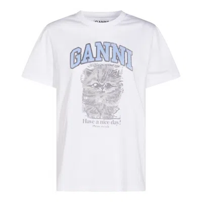 GANNI GANNI T-SHIRTS AND POLOS
