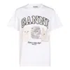 Ganni T-shirts And Polos In White