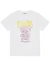 Ganni Women Teddy Organic Cotton T-shirt