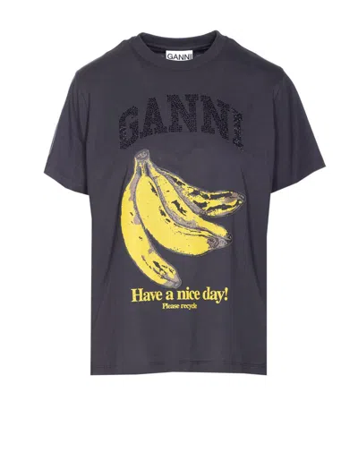 GANNI GANNI T-SHIRTS AND POLOS