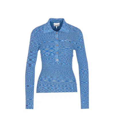 GANNI GANNI T-SHIRTS AND POLOS