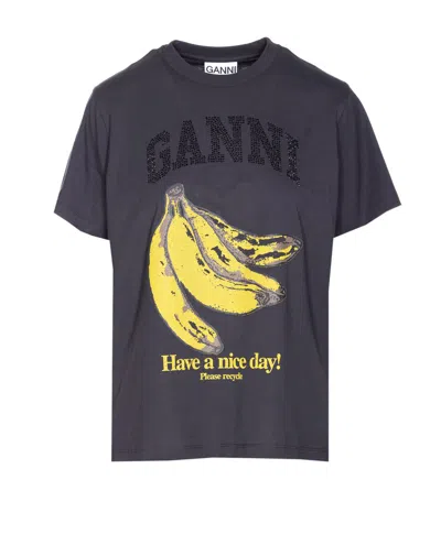 GANNI GANNI T-SHIRTS AND POLOS