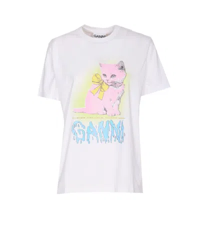 GANNI GANNI T-SHIRTS AND POLOS