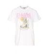 Ganni Women Vintage Wash T-shirt In White